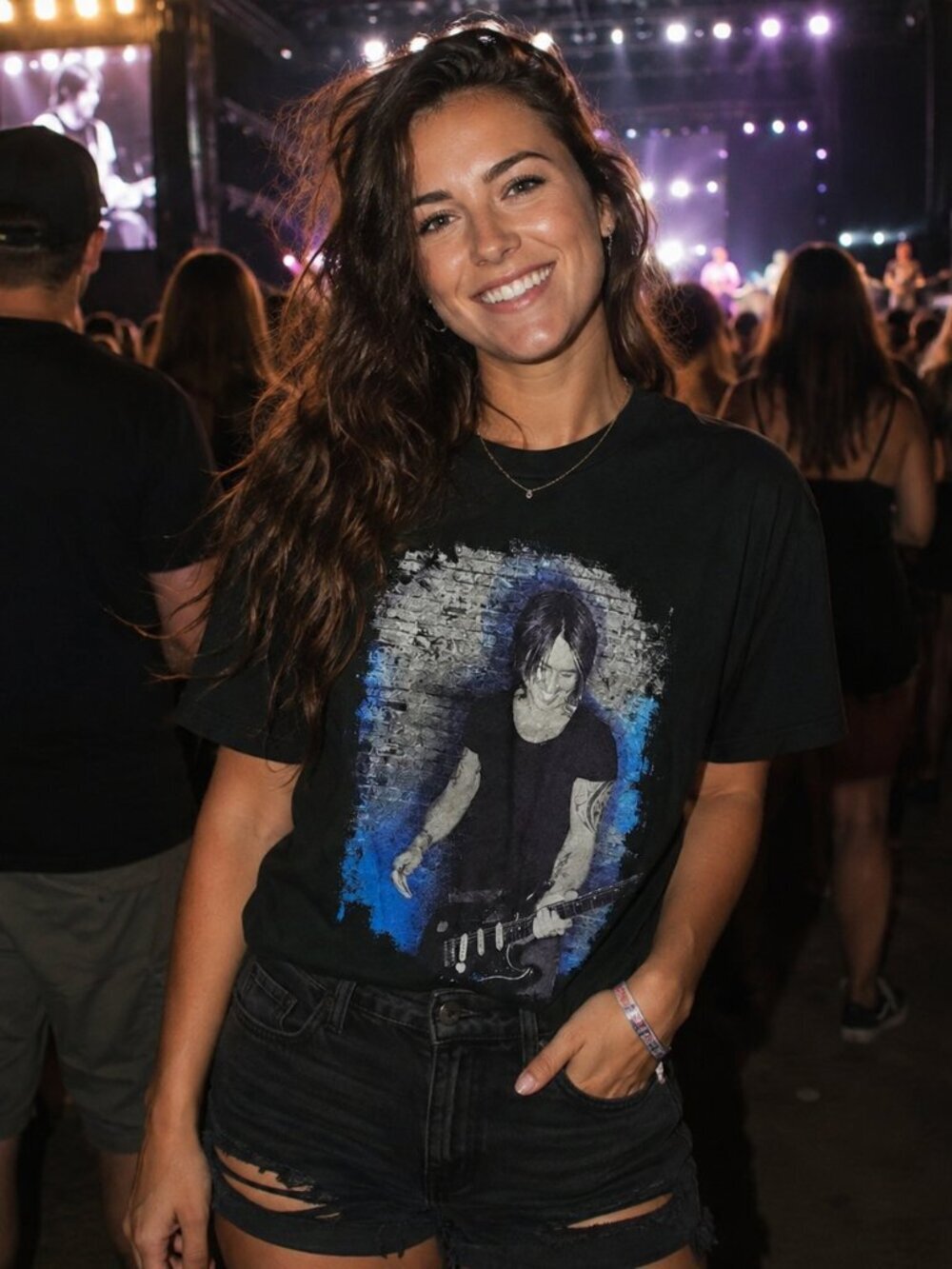 Ladies Keith Urban  BAND TOUR-(MEDIUM)